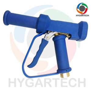 Quality Brass Industrial Blue Washing Gun With Trigger Safty Loop And Long Extension Nozzle For Hot Water Cleaning Kitchen Was wholesale