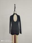 Black Dance Practice Clothes Dancing Wear NA Certification