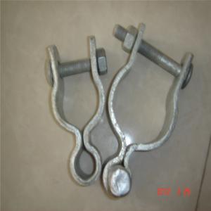 Quality Galvanized Chain Link Fence Fittings Gate Close / Hinge / Latch Sustainable wholesale