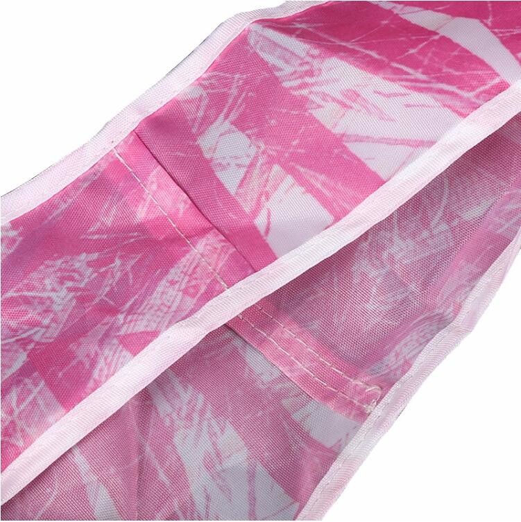 Recycled Foldable Nylon Polyester Tote Bag with logos polyester shopping bag Custom advertising handle non woven bag PAC