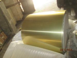 Quality Blue , Golden Epoxy Coated Aluminium Fin Strip For Air Conditioner 0.20mm Thickness wholesale