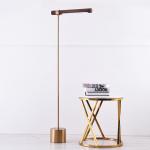 Nordic Minimalist Wood Grain Cylindrical Floor Lamp Post-Modern Light(WH-MFL-121