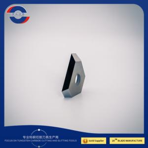 Quality Rotary Slitting Carbide Crusher Blade Tungsten Custom Industrial Blades 45X40X35mm wholesale