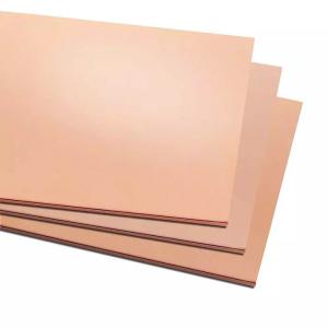 Quality C11000 Pure Copper Sheet Plate Metal T2 TP2 1000mm-12000mm wholesale