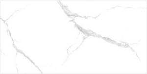 Quality Carrara White Marble Ceramic Tiles Glazed Floor Tile 900 X 1800 Mm Antibacterial wholesale