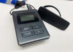 100 Independent Channels LCD Display Audio Guide For Battery Power