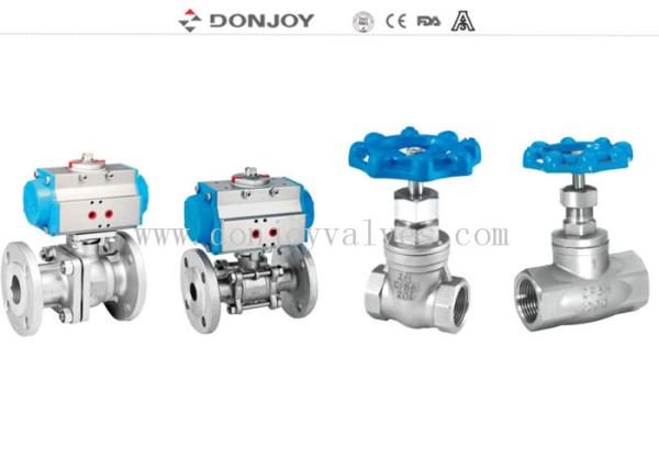 Pnuematic JIS-Flanged 3 PCS industrial full port Ball valve With flange