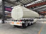 30000L-60000L Lpg Semi Tanker Trailer 3 Axles Customized