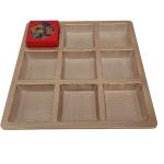 Customizable Blister Packaging Tray Plastic For Food Pastry Chocolate Biscuit