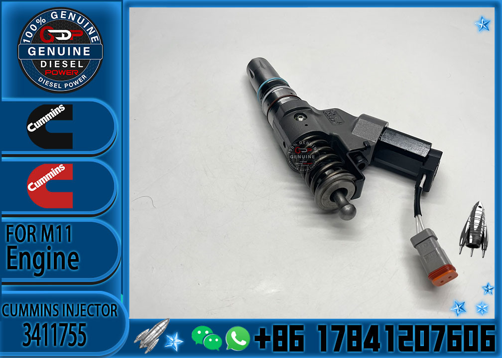 Construction Machinery PartsFuel Injector ForM11 Diesel3411754 4928171 3411755 3411753For CUMMINS Diesel Engine