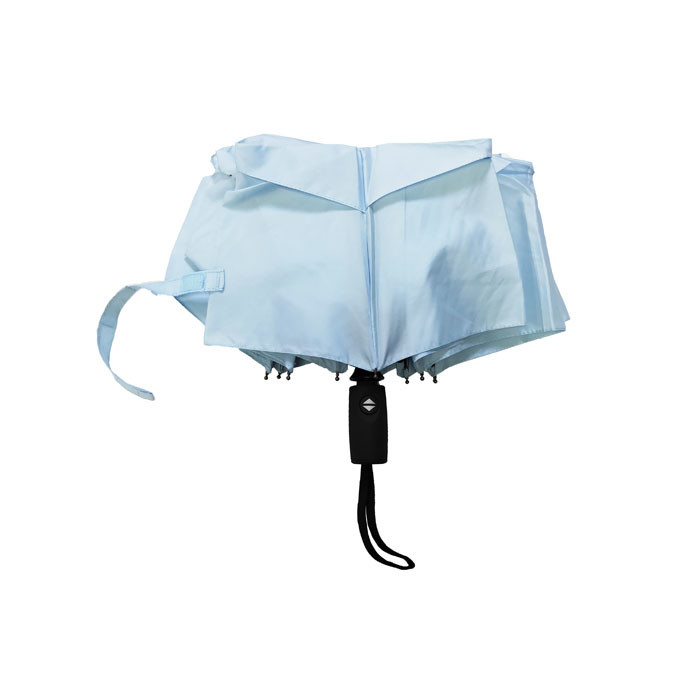 SGS Rubber Handle 21"*9K Automatic Travel Umbrella