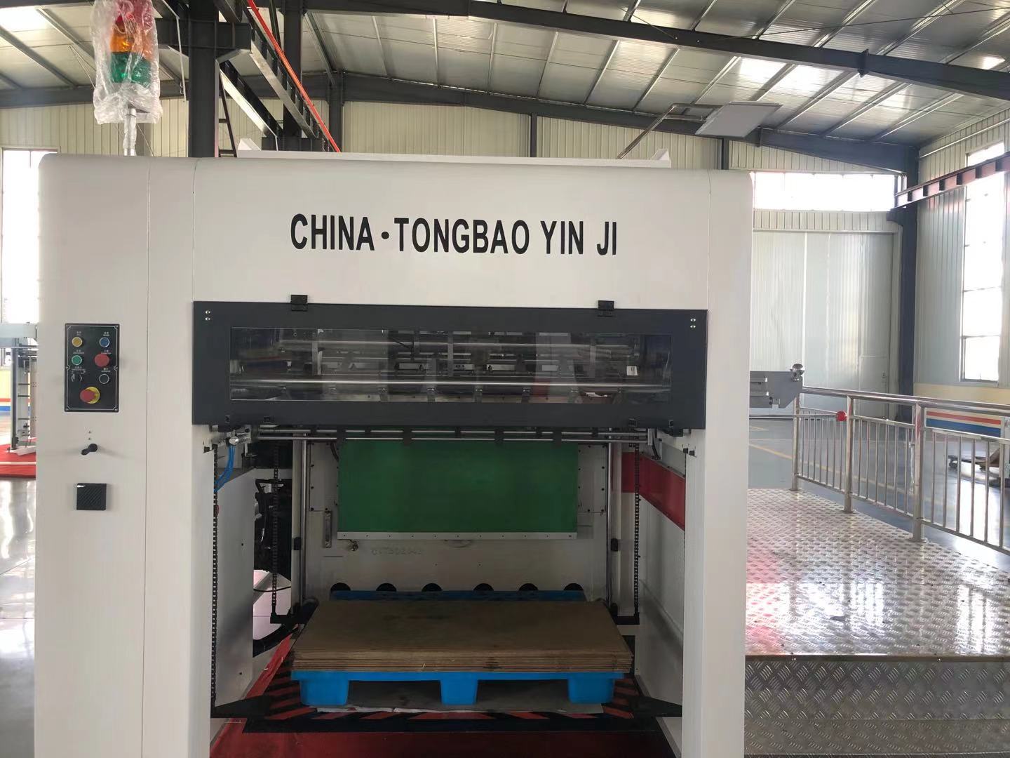 380V Corrugated Automatic Flatbed Die Cutting And Creasing Machine