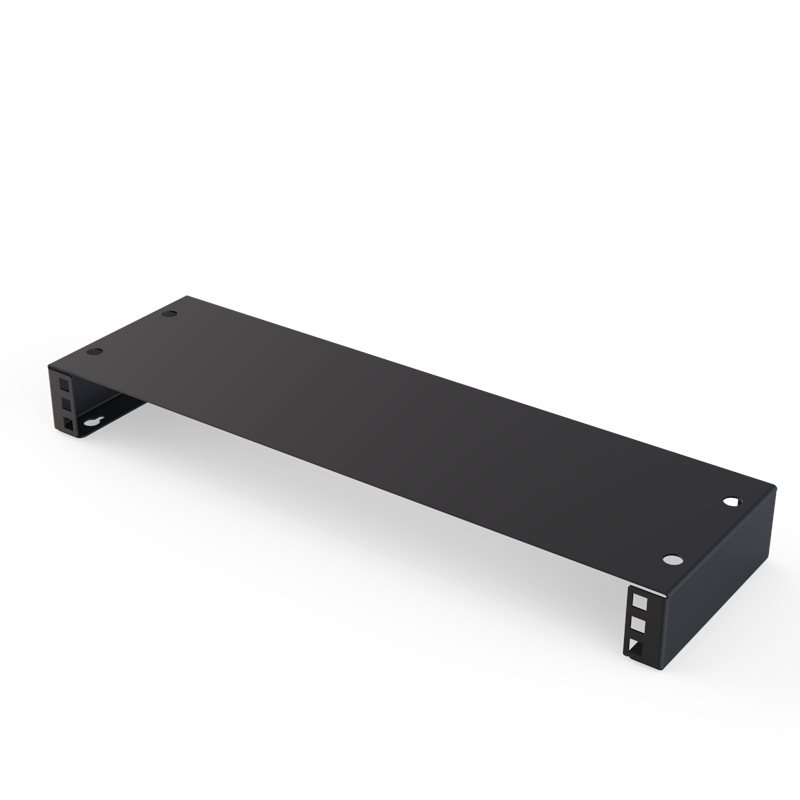 2U Server Rack Shelf Mount Tray 16" Deep for 19" Network Cabinet and Equipment Universal Vented Rack Shelf Mounting