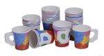 Full Automatic Paper Cup Handle Machine 35-45pcs/Min White Weight 1500 Kg