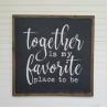 Buy cheap Blackboard Wooden Plank Plaque , Wall Hanging Painted Wooden House Signs from wholesalers