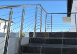 Outdoor / Indoor Stainless Steel Cable Railing System For Railing Handrail