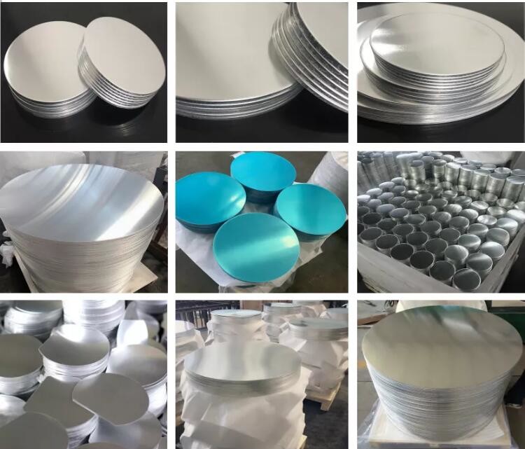 1070 1000 Series Alloy Aluminum Round Circle Sheet Smooth For Cooking 1600mm
