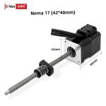 42mm Nema 17 Closed Loop Lead Screw Stepper Motor With Step Length 0.01/0.02 mm