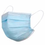 Ears Wearing Disposable Mouth Mask , Triple Layer Mask High Filtering Rate