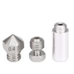 Stainless Steel MK10 All Metal Hotend Upgrade Kit 1.75mm 0.4mm Nozzle
