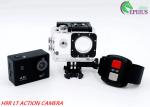 H9RLT 4G Waterproof Helmet Camera With 140 Lens , 2.4G Remote Control Camera