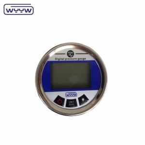 Quality SS Industrial Digital Pressure Manometer / Intelligent Pressure Gauge Back Connection wholesale