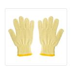 Yellow Aramid Fiber Cotton Heat Resistant Gloves