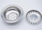 Waterproof Kitchen Sink Drain Catcher , Sink Strainer Plug Stainless Steel