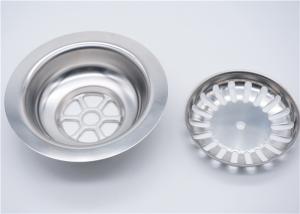 Quality Waterproof Kitchen Sink Drain Catcher , Sink Strainer Plug Stainless Steel wholesale