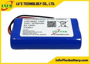 Quality ICR18650 Battery Pack 3.6V 6700mAh Lithium Ion Rechargeable Battery Pack 18650 3350mah 6700mah wholesale