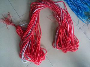 Quality High quality China manufacturer offer semi-finished red long coil tether ready for connect wholesale