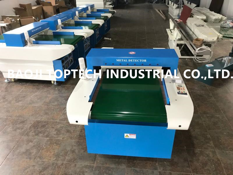 Automatical conveyor belt metal detector for cloths,garment,shoes,textile inspection
