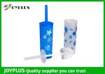 Plastic Bathroom Cleaning Items Round Toilet Brush Easy Cleaning HT1065