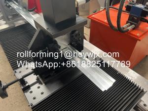 Quality Montant Rail Steel Profile Roll Forming Machine With 12 Rows wholesale