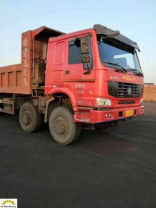 Quality 380hp 40 Ton Dump Truck , 12 Tyre Second Hand Mini Dump Truck ISO Approval wholesale