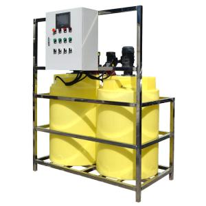 Quality Chemical Liquid Automatic Dosing System for Dyeing Plant Wastewater Treatment wholesale