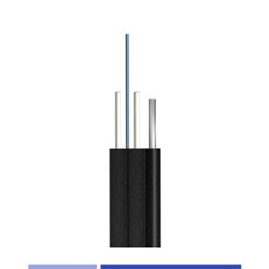 Quality 12 Fiber Outdoor Fiber Optic Drop Cable 9/125 SMF G657A1 LSZH High Speed wholesale