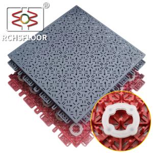 Quality Gym PP Modular Sport Tiles Tennis Basketball Court Plastic Tiles wholesale