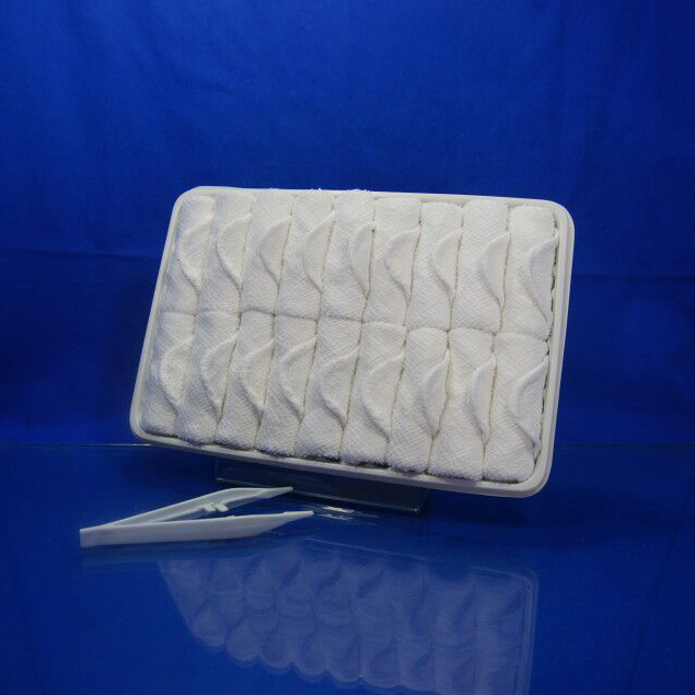 Airline cotton disposable hot towel