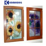 KDSBuilding Modern Solid Grill Design Mosquito Anti Theft Double Glaze Wooden
