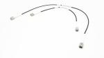 1.85mm MMW Series Male RF Stainless Steel Plugs For Soft RF Cable Assembly 200 /