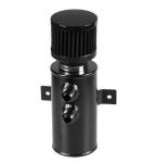 Universal 750ML Oil Catch Can Reservoir Tank Polished Aluminum W/ Breather