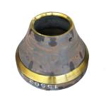 Crusher plant spare parts accessories conncave and mantle manufacturer