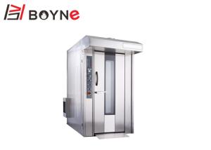 Quality Sixteen Trays Rotating Bakery Oven , 1180kg Rotating Convection Oven With One Tray Cart wholesale