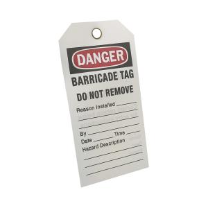 Quality Waterproof And Durable Plastic Safety Tags For Industrial wholesale