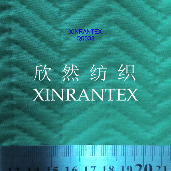 Q0033 polyester quilting fabric design