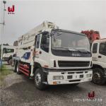 52M 6x4 Used Concrete Pump Truck With Isuzu Chassis In Good Condition