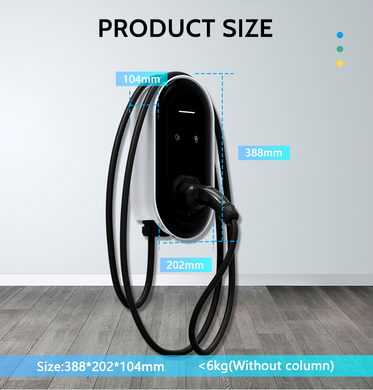 OCPP 1.6J/1.5J Evolution EV Charging Upgrade Outdoor Charging Pile for VW Electric Bus