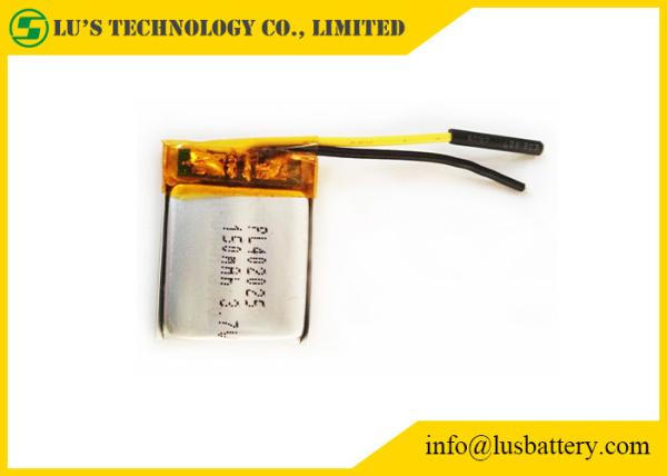 Li Polymer Battery 3.7 V 150mah LP402025 Small Rechargeable Lithium Ion Battery