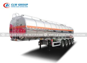Quality 40 CBM Asphalt Transport Semi Trailer Bitumen Emulsion Delivery Tanker wholesale